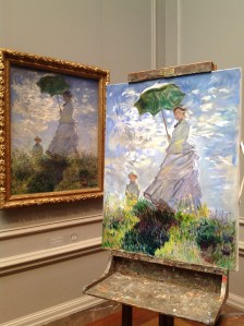 "Woman with Parasol" in copy