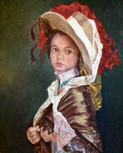Girl with a Straw Hat