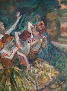 Four Dancers after Degas